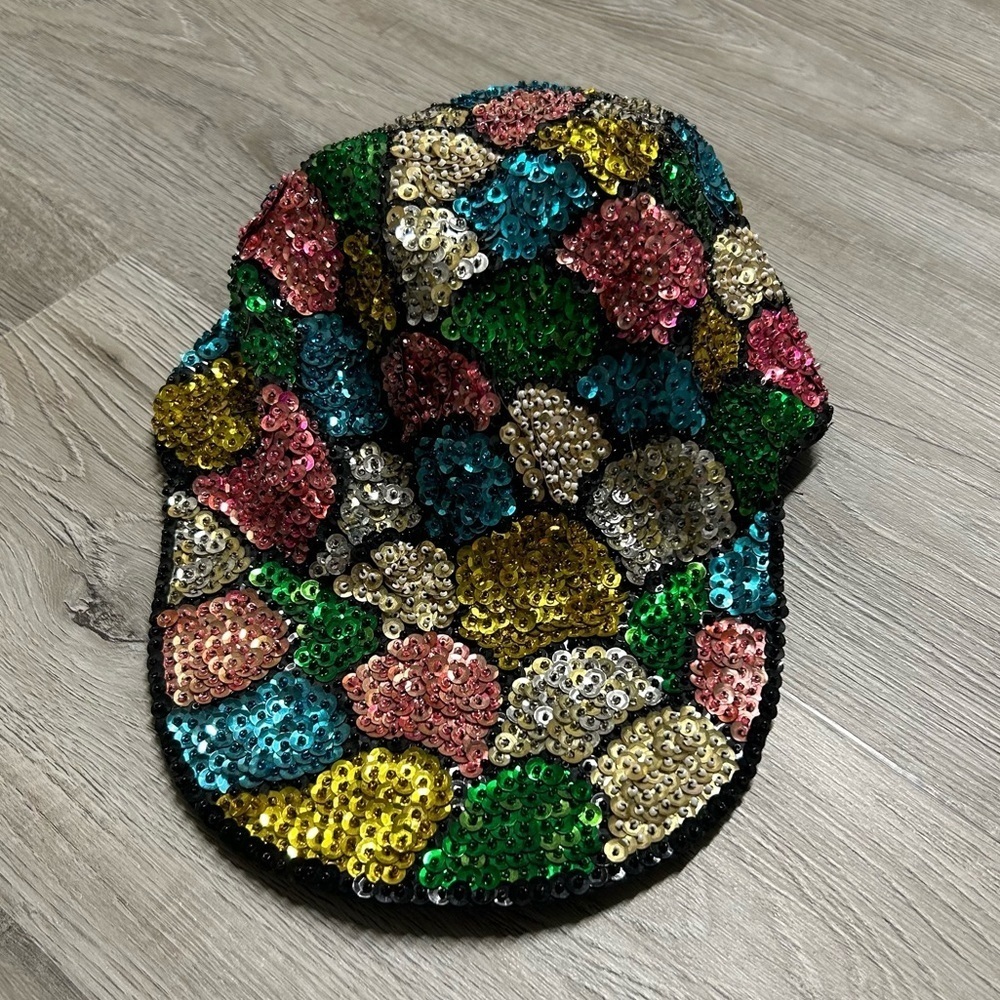Vintage 80’s Full Sequins Hat